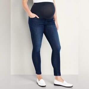 Old Navy Maternity Full Panel Skinny Jeans size 12